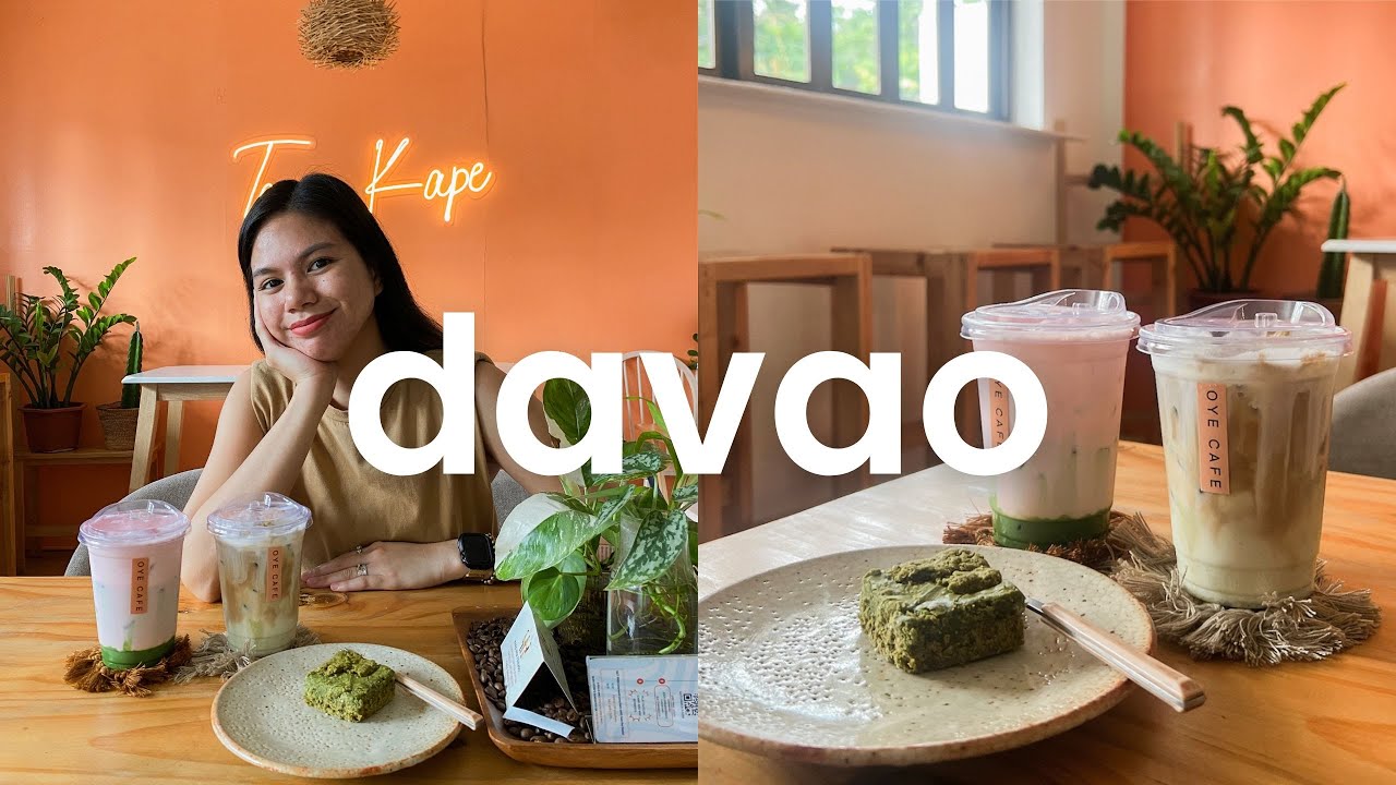 DAVAO VLOG | cafe hopping in Marfori Heights 🇵🇭