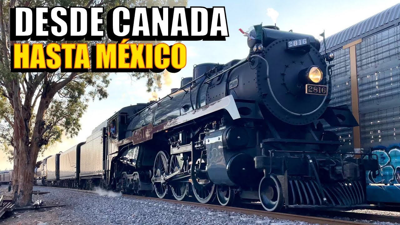 Máquina de Vapor La Emperatriz en México - Final Spike CPKC
