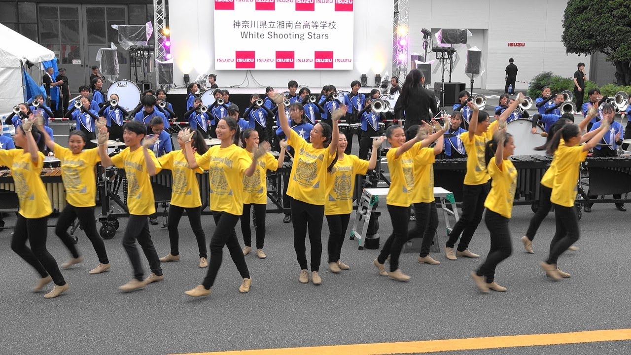神奈川県立湘南台高等学校 吹奏楽部WSS Shonandai Senior High School　いすゞ夏祭り2025 パレード＆ステージ