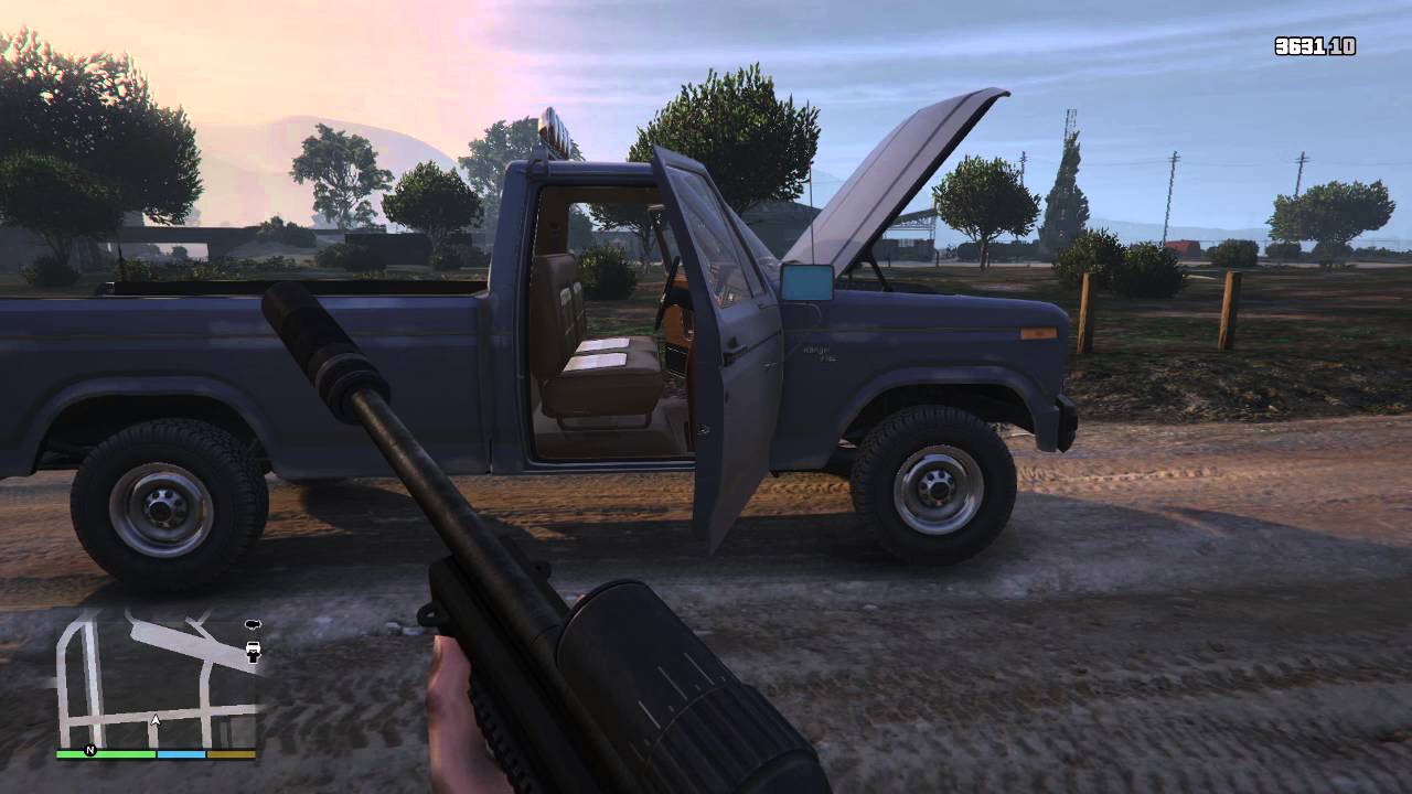 Grand Theft Auto 5 - 1984 Ford F-150 Mod! - REVIEW - GTA 5