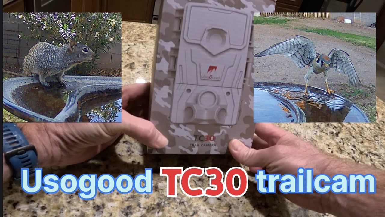 Usogood TC30 Trail Camera Unboxing, Review,  Video