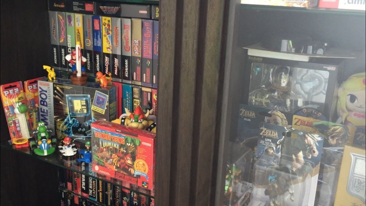 Je viens chez moi !! La vitrine retrogaming n°1 de Fouinyman [ Collection Jeux vidéo ]
