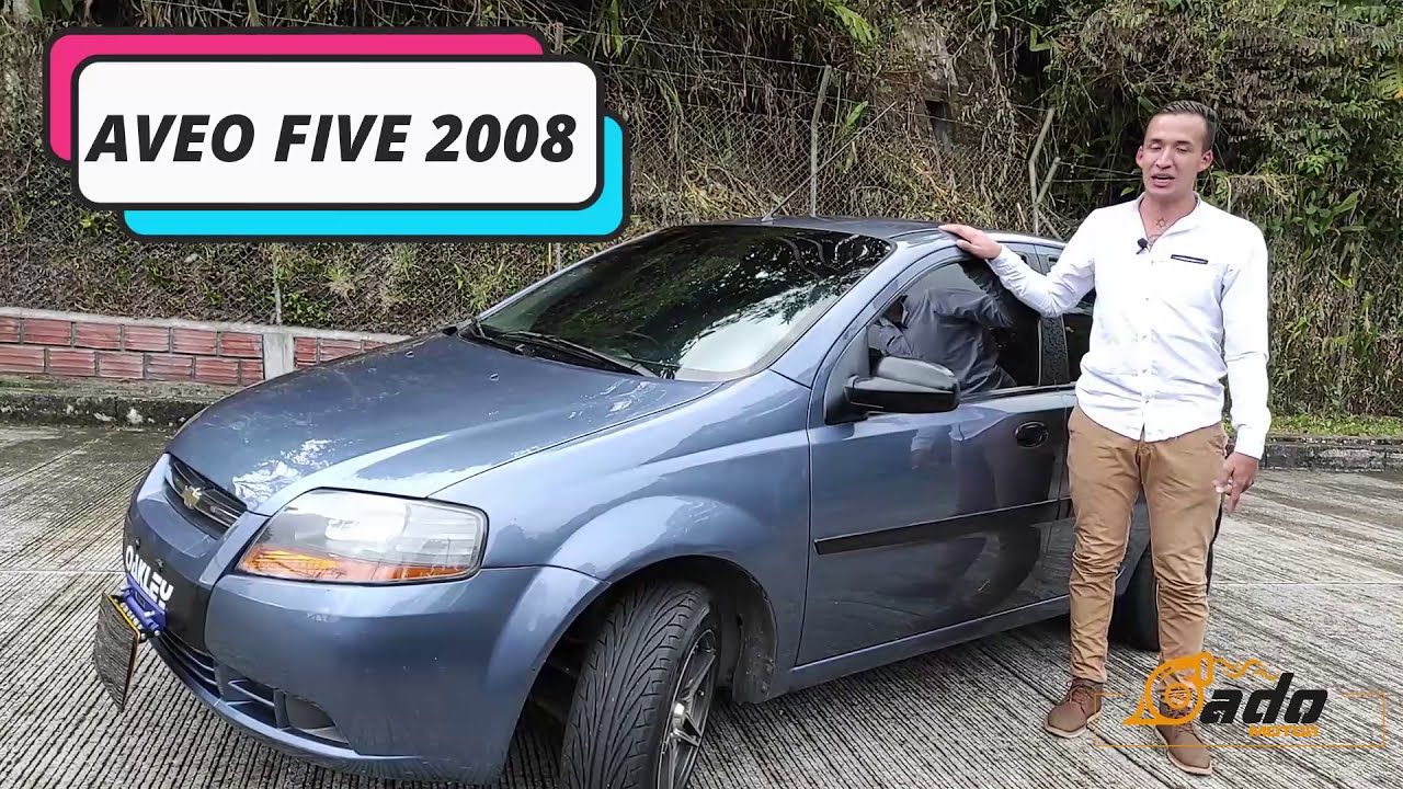 RESEÑA CHEVROLET AVEO FIVE 1.6 L MODELO 2008 💥 | GADO MOTOR 🏁