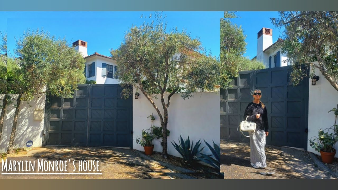 CALIFORNIA.  BRENTWOOD. 12305  5TH HELENA DR. ПОСЛЕДНИЙ ДОМ, ГДЕ ЖИЛА И УМЕРЛА МЭРИЛИН МОНРО.