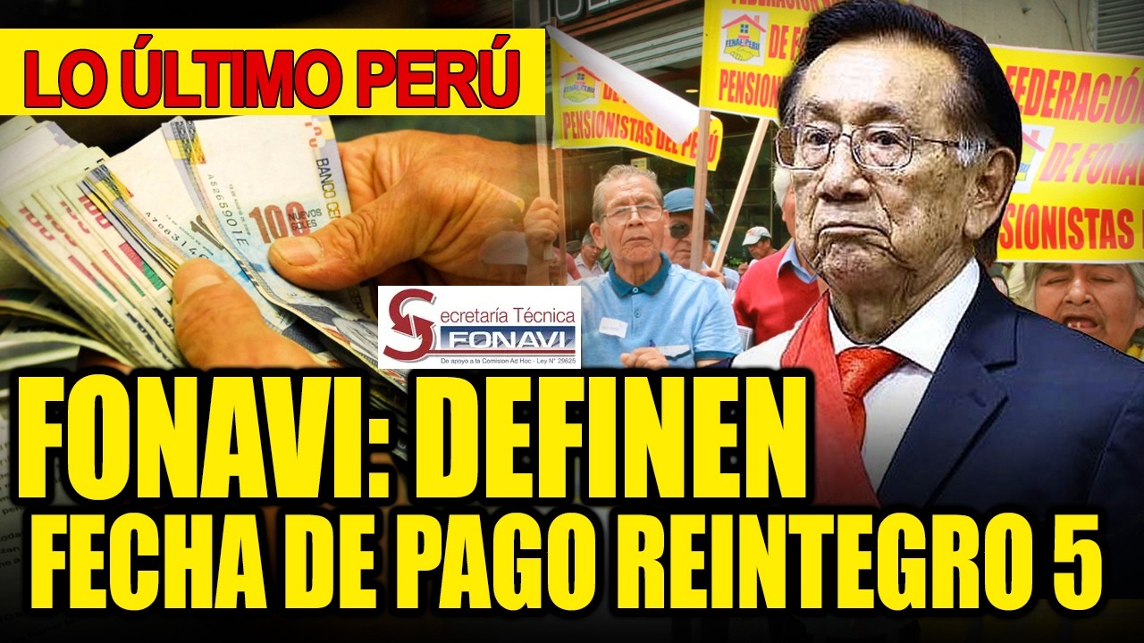 Fonavi 2026: Definen fecha de pago del Reintegro 5, Así como rango de edades