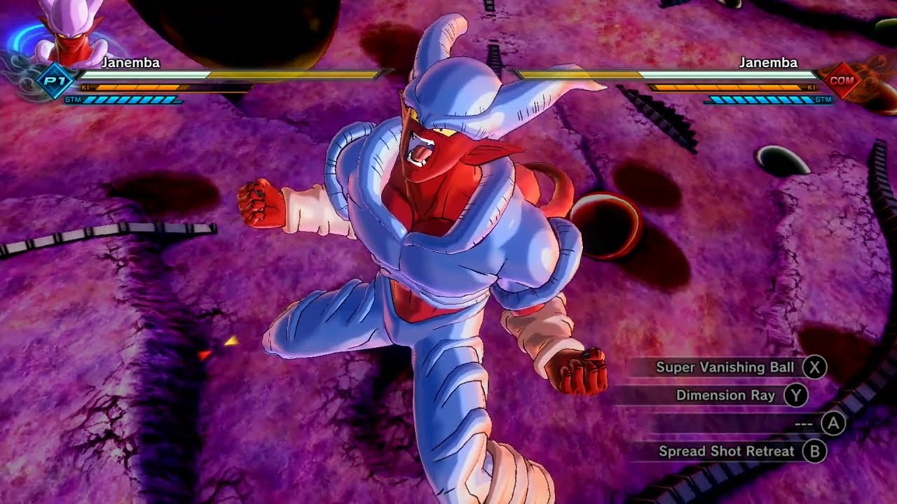Dragon Ball Xenoverse 2: All Janemba Skills (Partner Customization)
