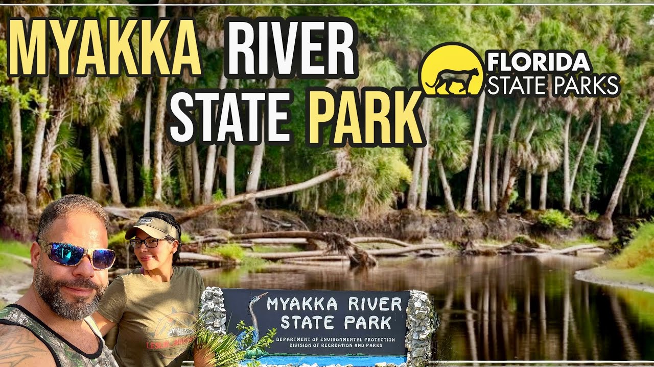 Camping at Myakka River State Park. Campground Tour