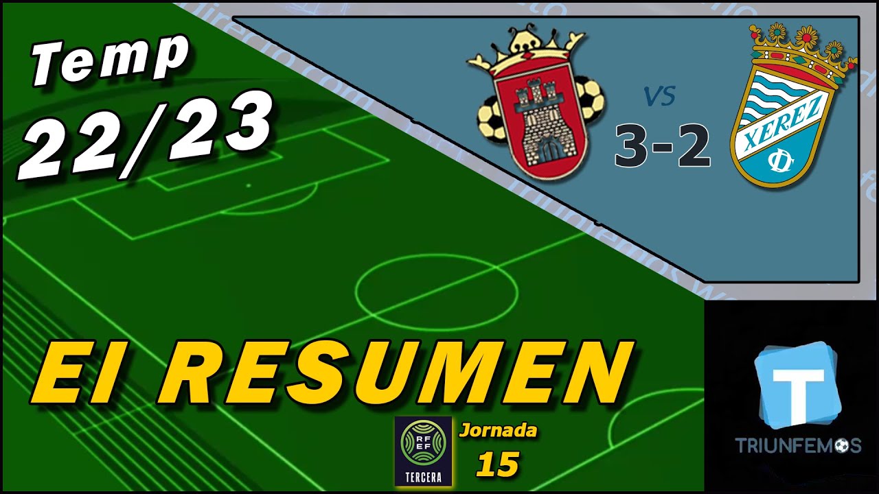 RESUMEN ATCO ESPELEÑO 3 2 XEREZ CD     jor15  3ªRFEF