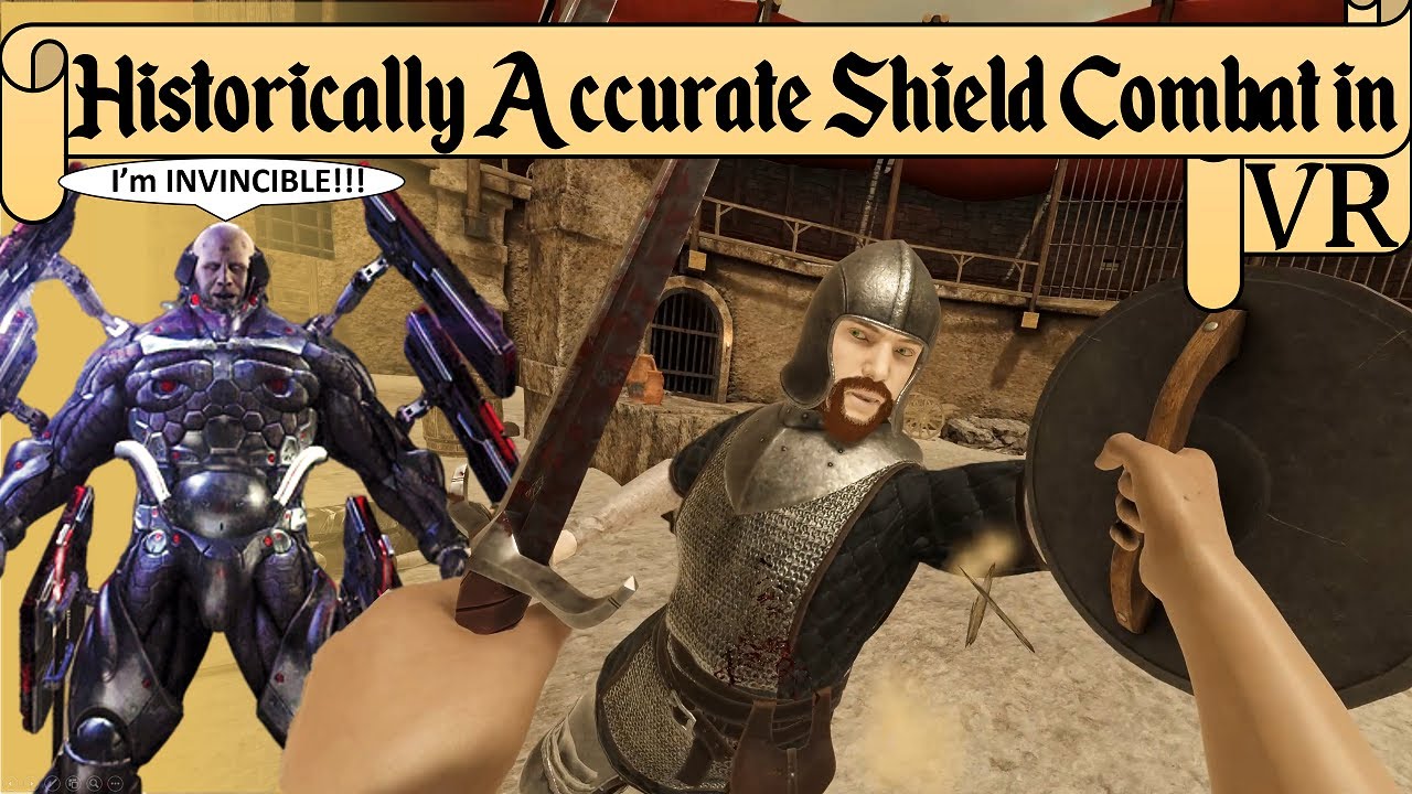 Historically Accurate Shield Combat in VR - Blade and Sorcery