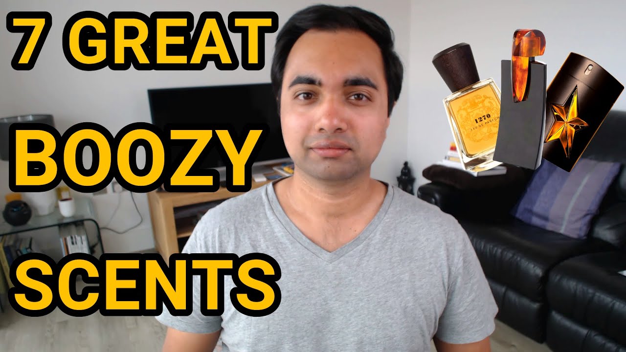 7 GREAT BOOZY SCENTS | Frapin, Lubin, Mugler + more