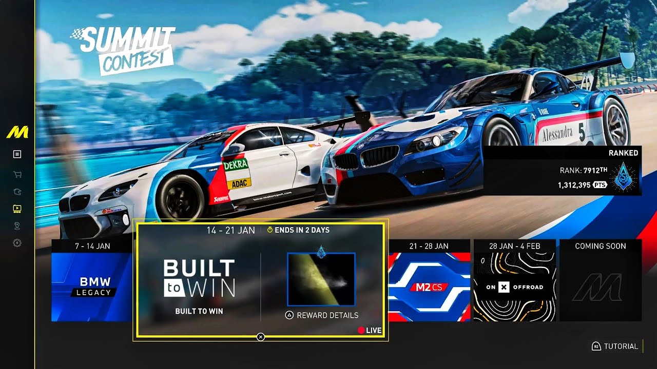 SUMMIT CONTEST || BUILT TO WIN || THE CREW MOTORFEST || PS5 ||