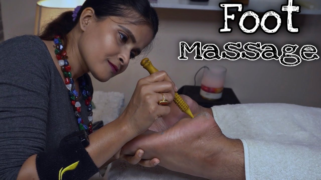 ASMR Foot Massage Relaxing & Sleep Healing With Joint Loud Crack Session By Cosmic Lady