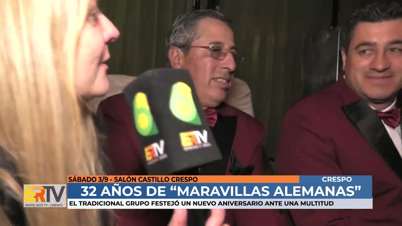 Crespo - Maravillas Alemanas festejó sus 32 años ante una multitud en El Castillo