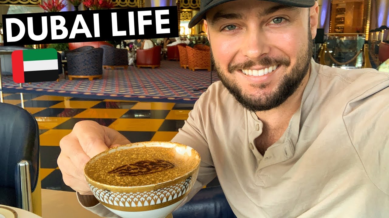 $50 Golden Cappucino, Dubai 🇦🇪
