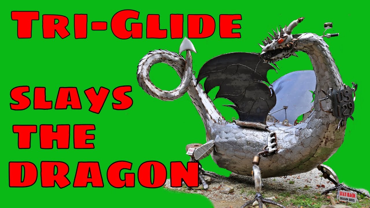 DK Custom Tri-Glide on The Tail of The Dragon 2014