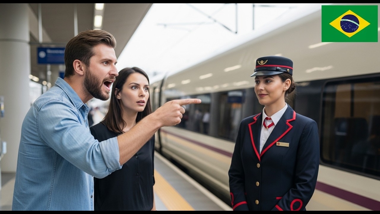 🚄 Francês critica trem “atrasado”; frase de funcionário o deixa envergonhado