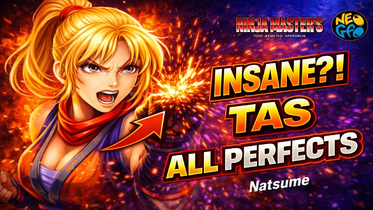 【TAS】NINJA MASTERS - NATSUME【NEO GEO】