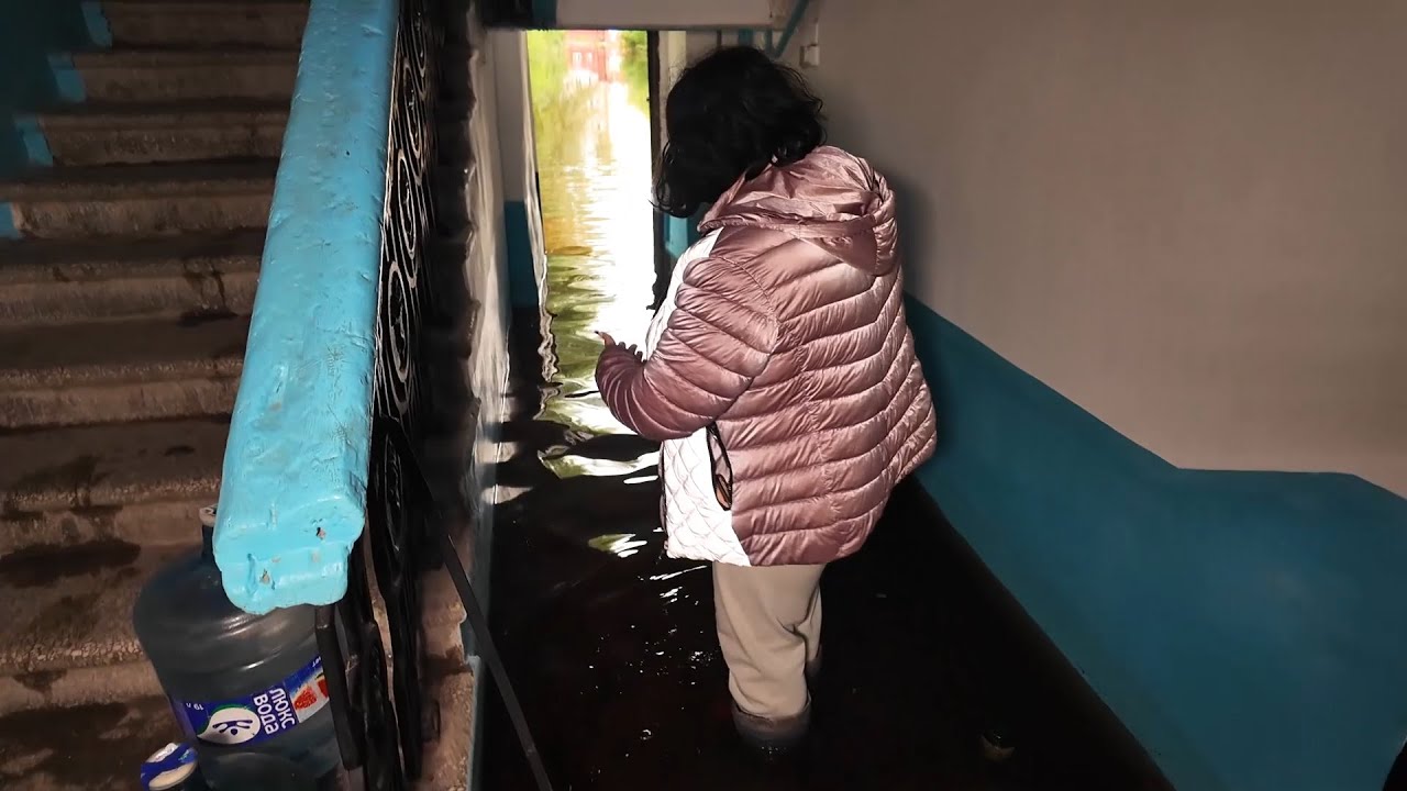 В Копейске борются с последствиями ливней