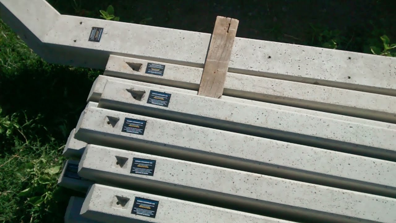 postes de hormigón para alambrado descripción