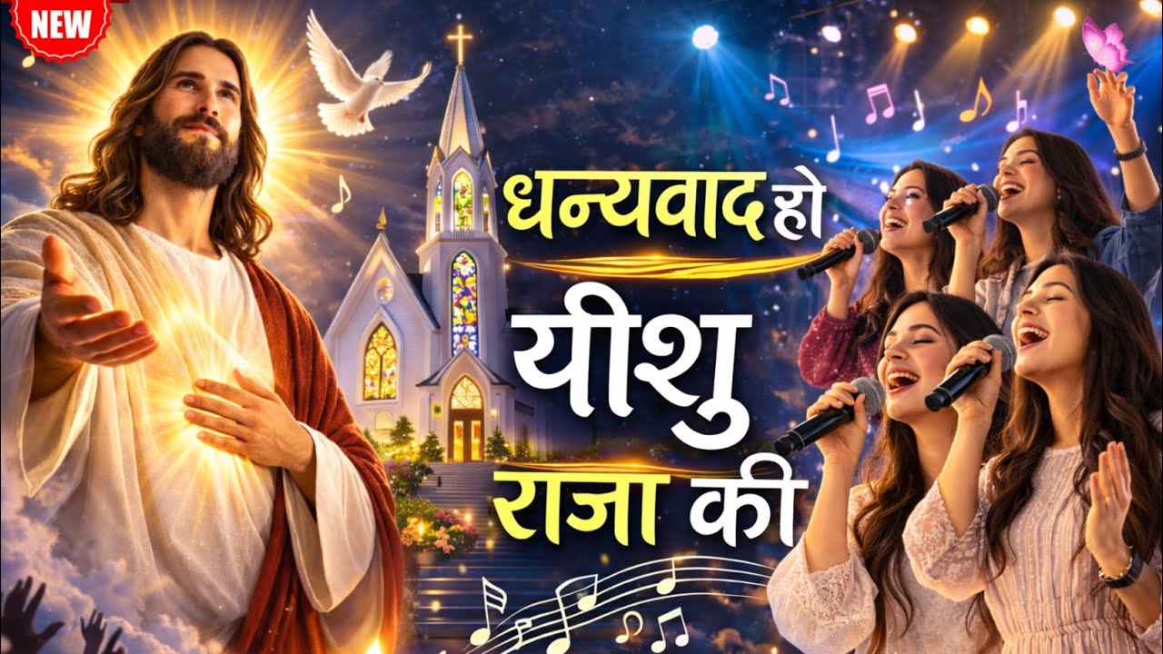 धन्यवाद हो यीशु राजा की - Dhanyvad Ho Yishu Raja Ki Hindi Lyrics Song | New Hindi Christian Song 