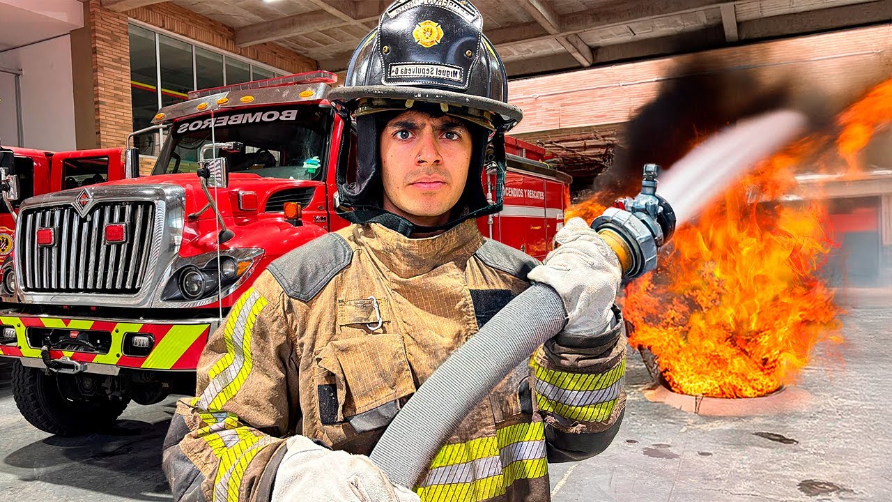 Un Día Siendo Bombero En Bogotá
