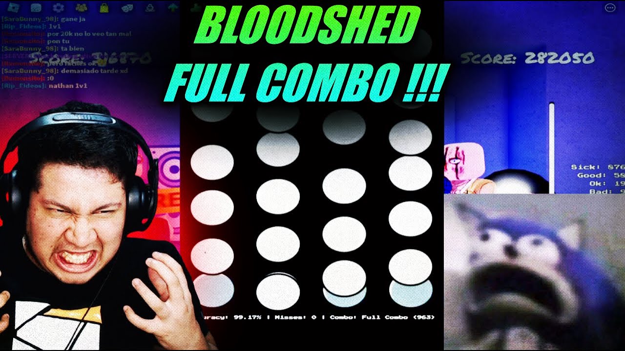 MY NEW BEST FULL COMBO In FUNKY FRIDAY? - BLOODSHED FULL COMBO !
