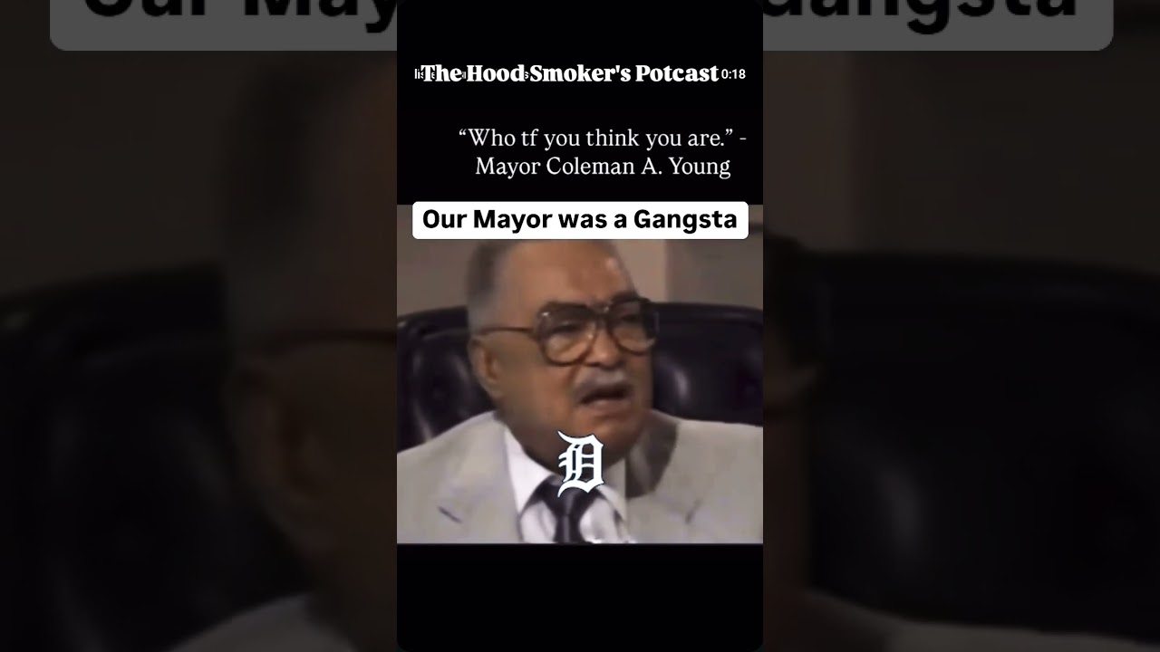 Detroit always stood on Business! RIP Mayor Coleman A Young #detroit #mayor #coleman #young 💪