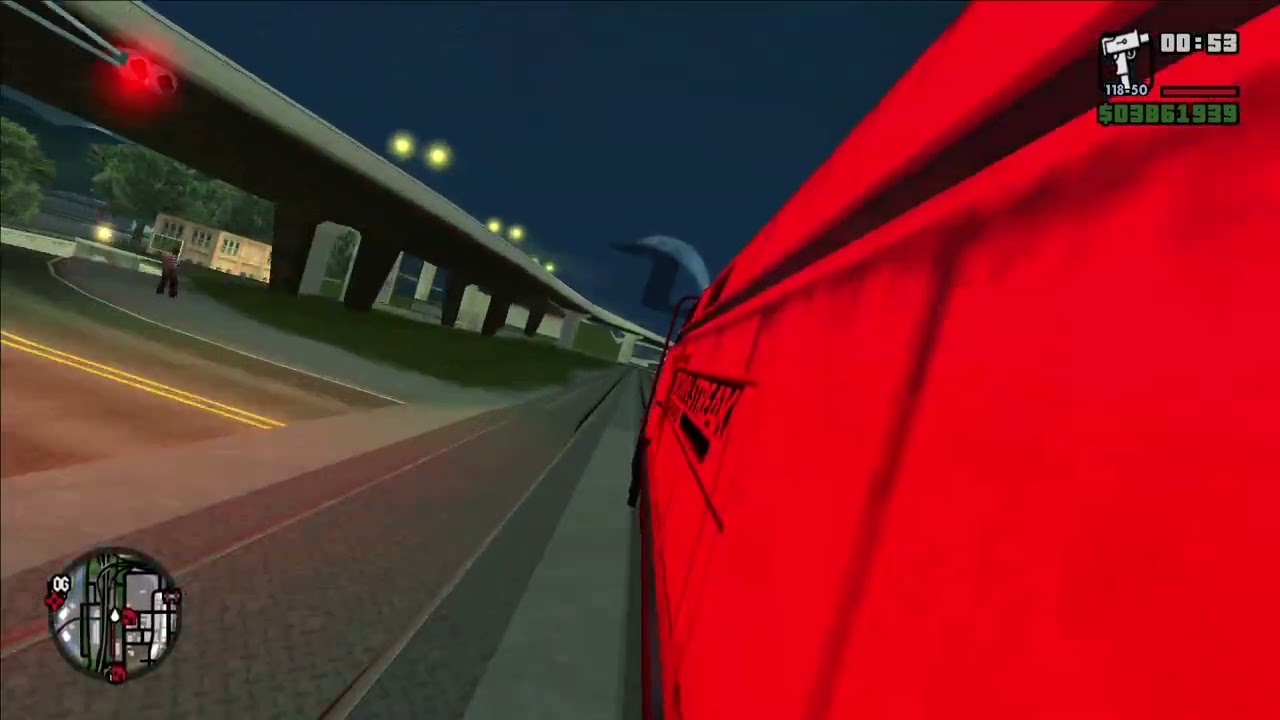 Air Train | GTA  San Andreas | Bugs in Gta San Andreas