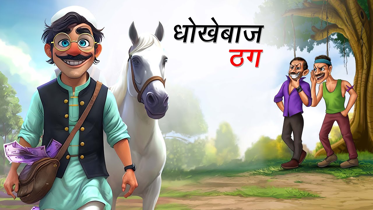धोखेबाज ठग | Cheating Thug | Crime Comedy Story | Hindi Animated Kahani
