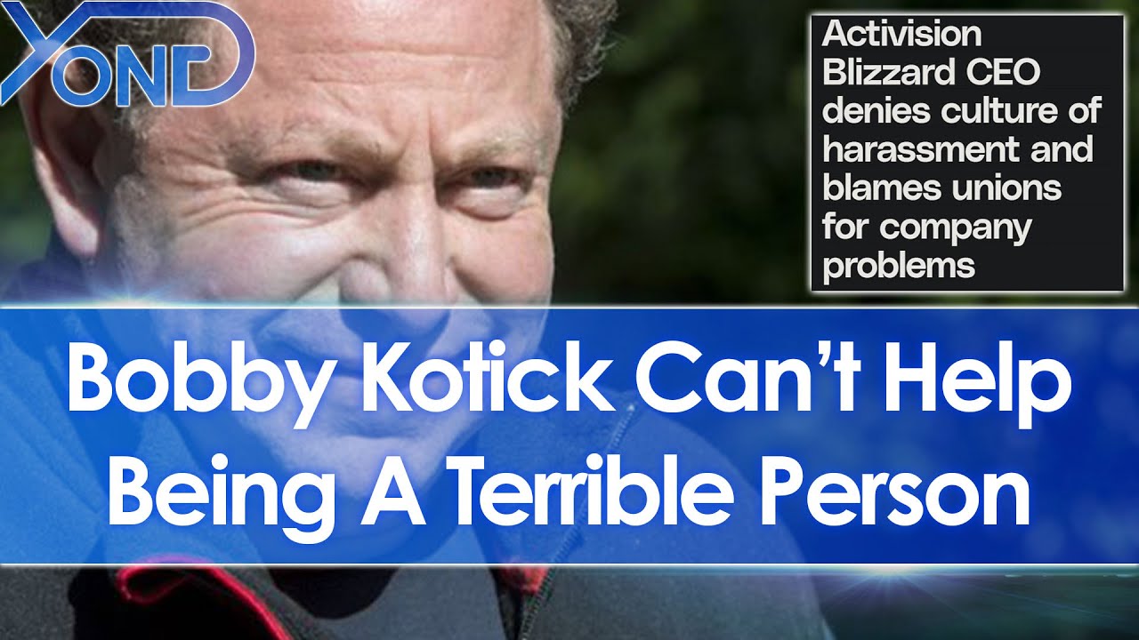 Activision Blizzard CEO Bobby Kotick Denies Culture Of Harassment Took Place...