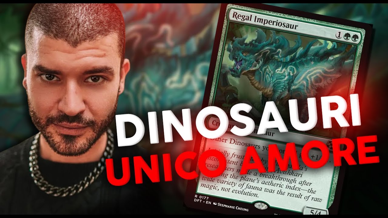 Potevo non provare DINOSAURI immediatamente col NUOVO LORD? - Aetherdrift Standard MTG Arena