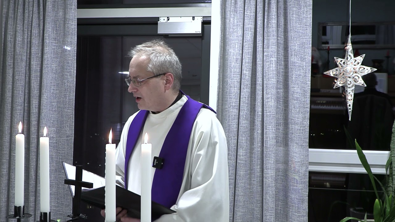 Gudstjeneste Snåsa Sjukeheim, advent 21