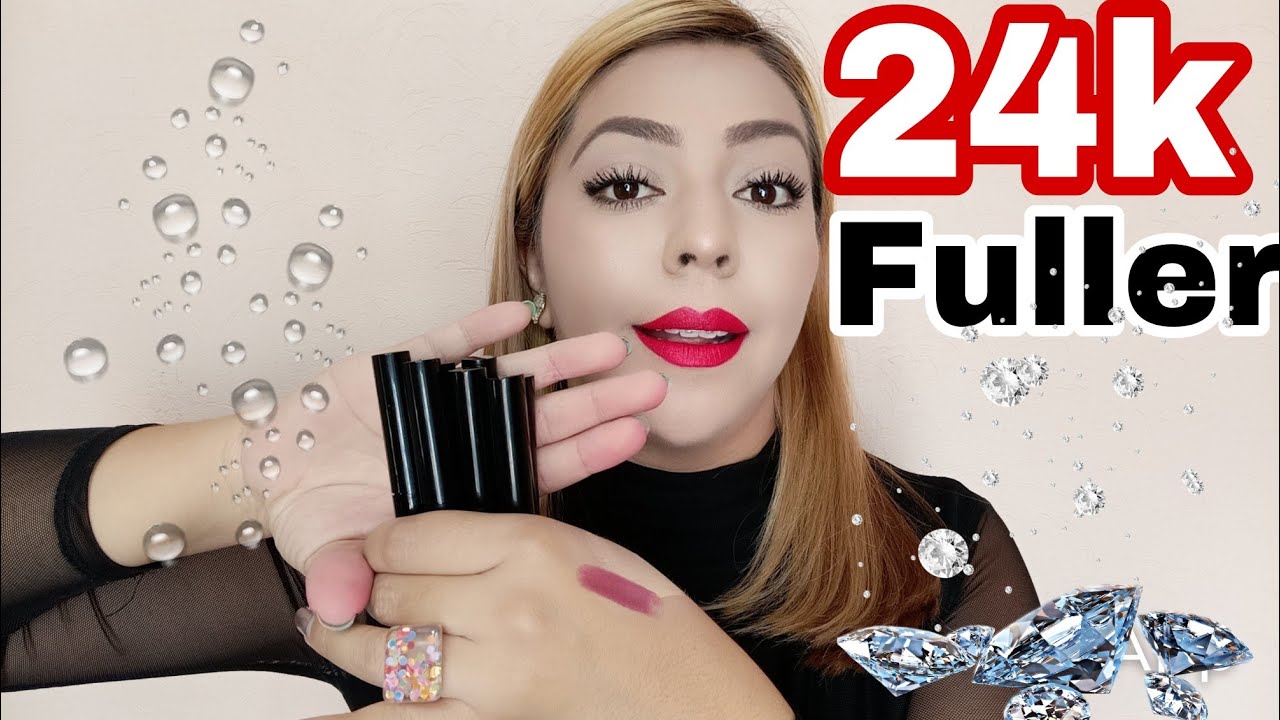 ✅Labiales 24k de Fuller, barra indeleble ✓