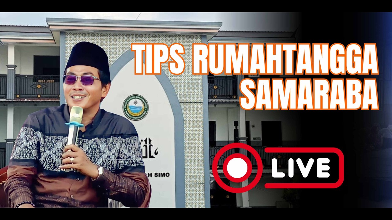 🔴LIVE NGAJI BARENG SANTRI ABAH ANZA PANDUAN PERNIKAHAN & RUMAH TANGGA DALAM TRADISI PESANTREN