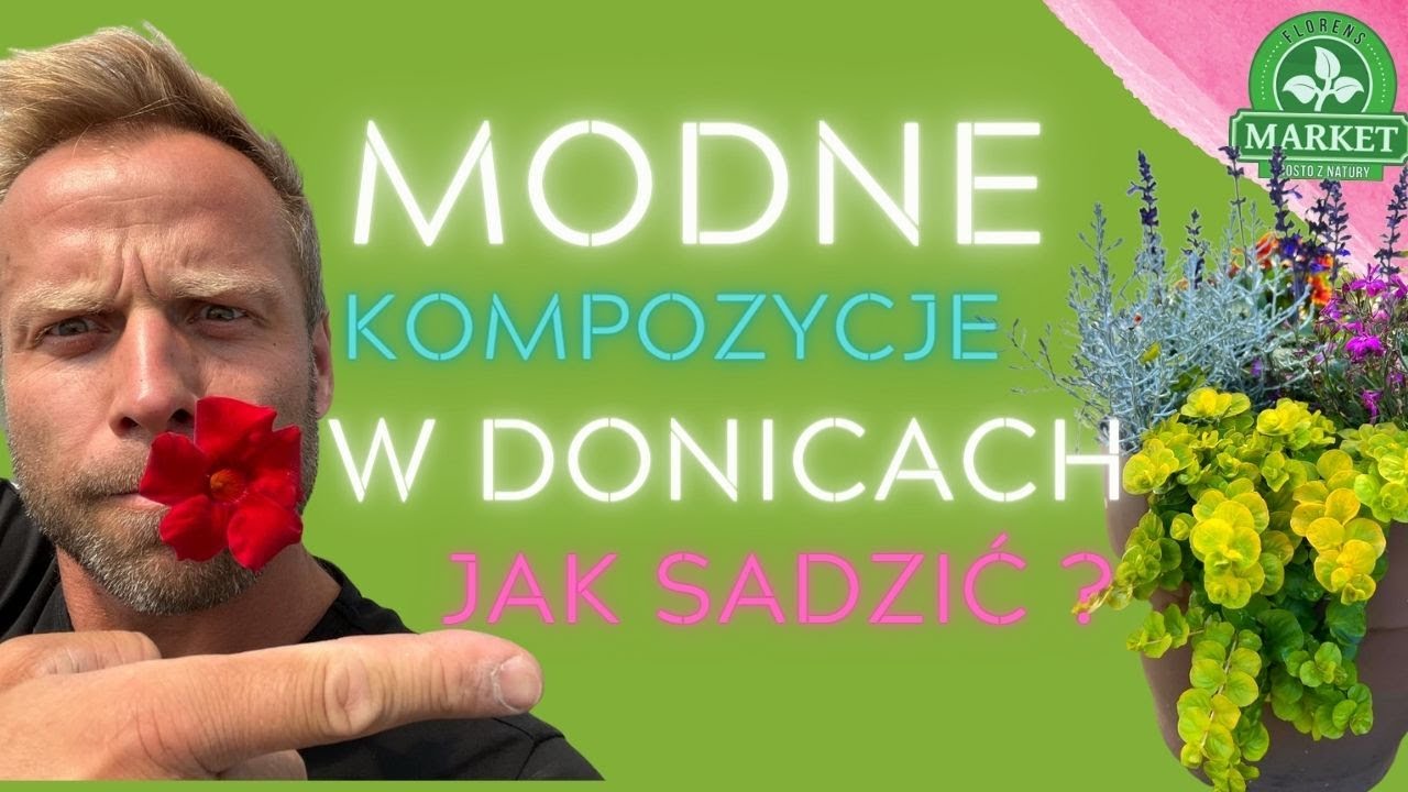 OGRÓD W JEDNEJ DONICY ?🌹 Kompozycje z roślinami wieloletnimi i sezonowymi !