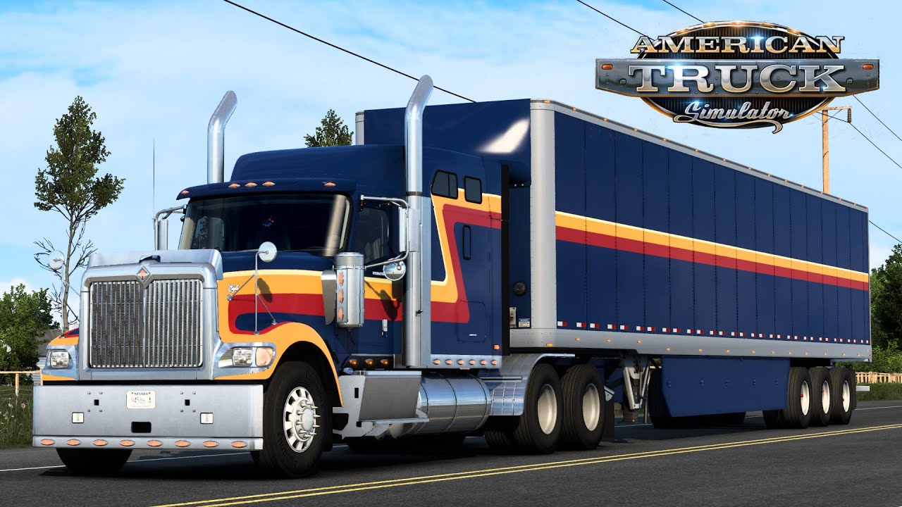 American Truck Simulator 1.43 | INTERNATIONAL 9900i | DLC Oregon