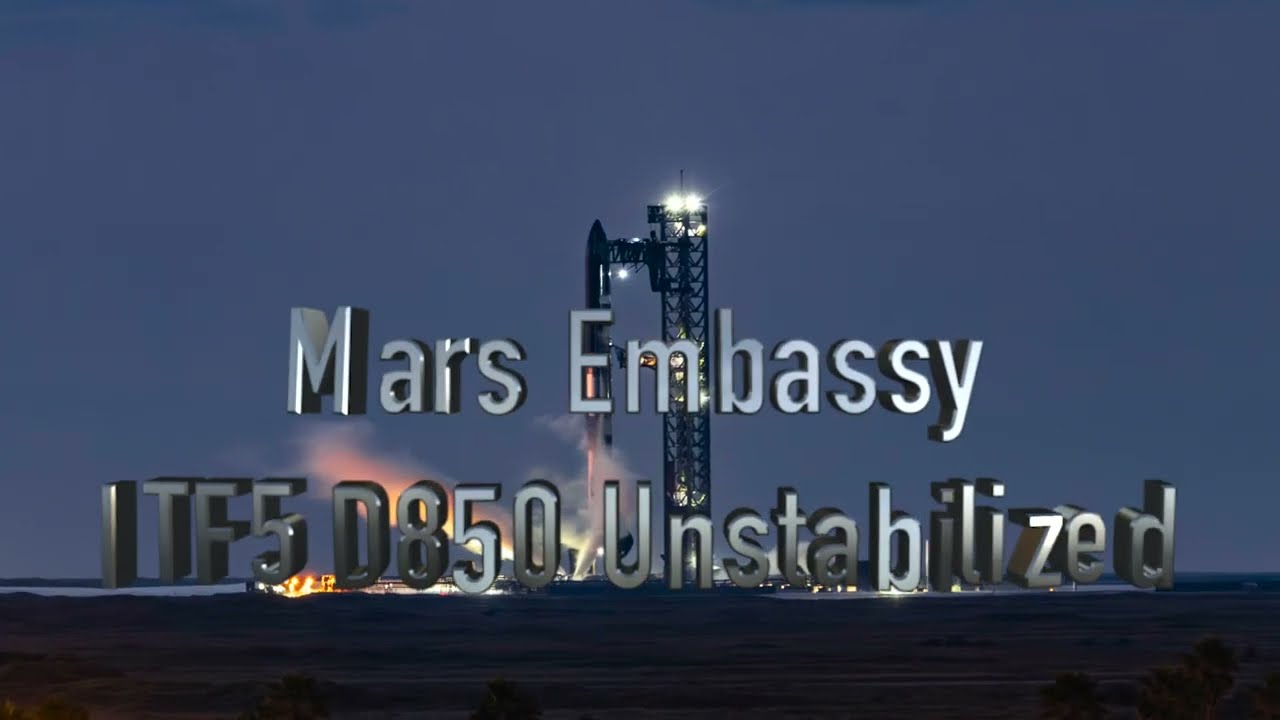 SpaceX IFT5 Launch and Catch 2024-10-13 Unstabilized version in 4K