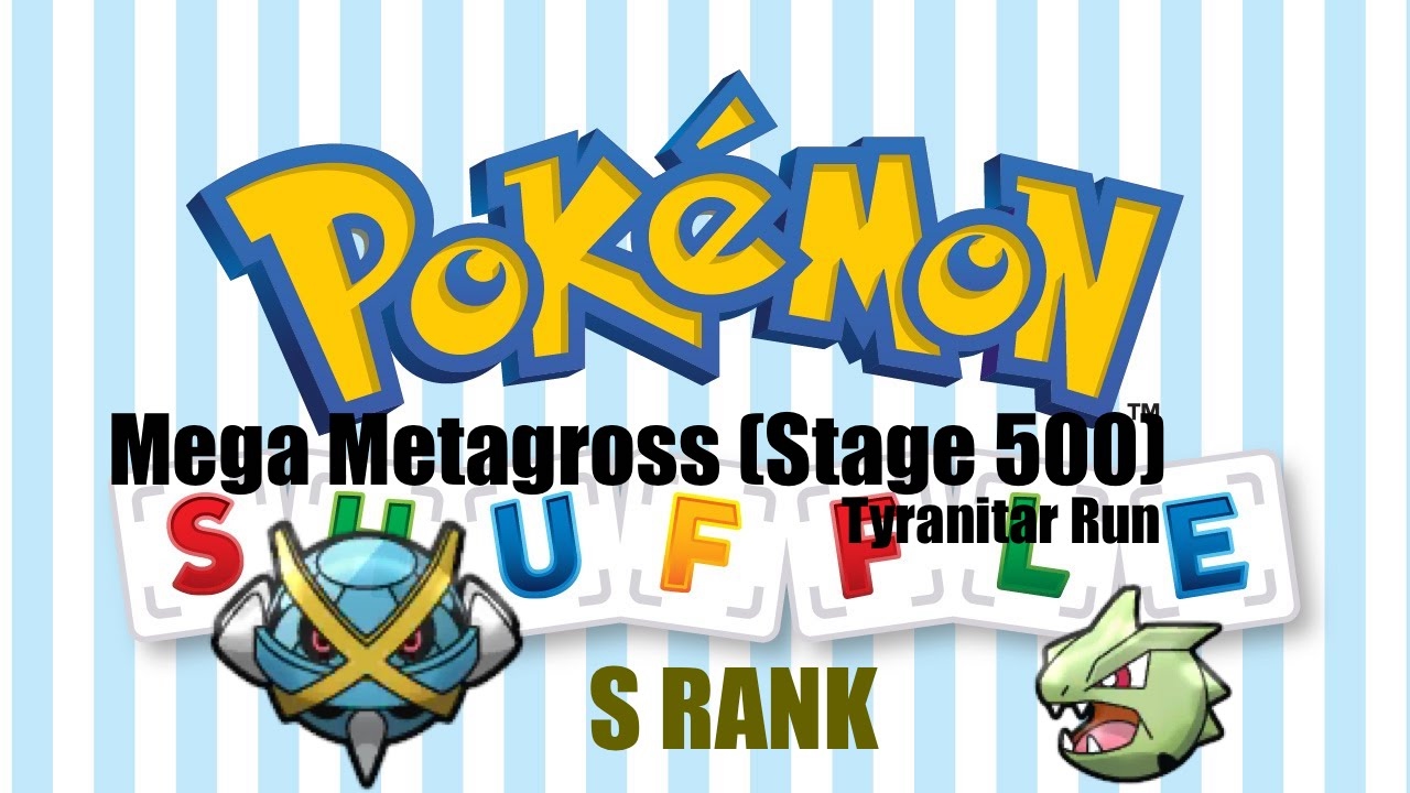 Pokemon Shuffle | Mega Metagross Strategy (Stage 500)