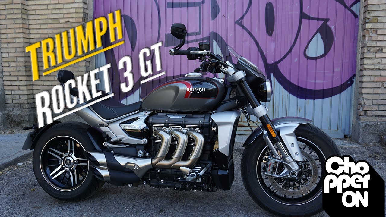 🏍 Triumph Rocket 3 GT - Prueba y opinión ChopperOn
