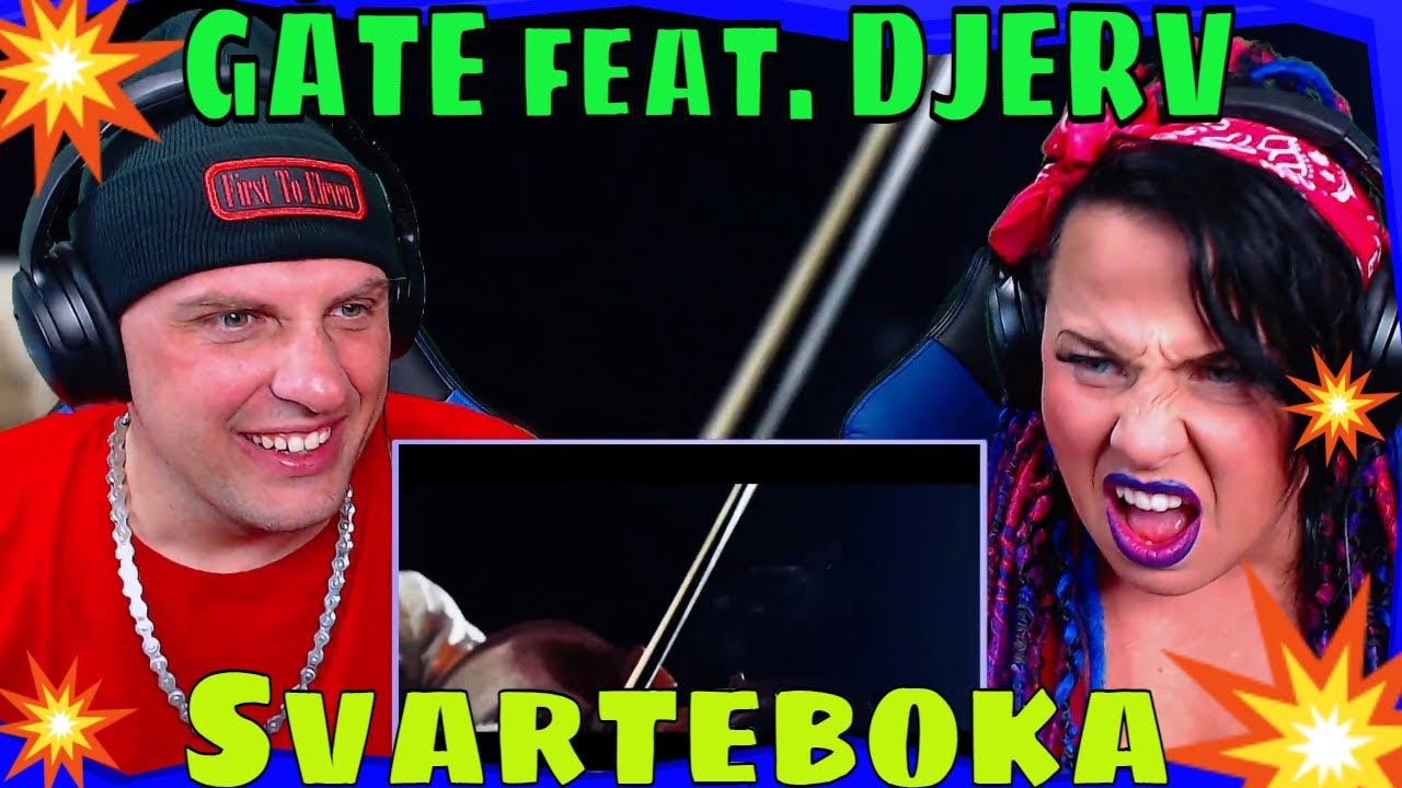 ГОТЕ с участием. DJERV - Svarteboka (Официальное музыкальное видео) THE WOLF HUNTERZ REACTIONS