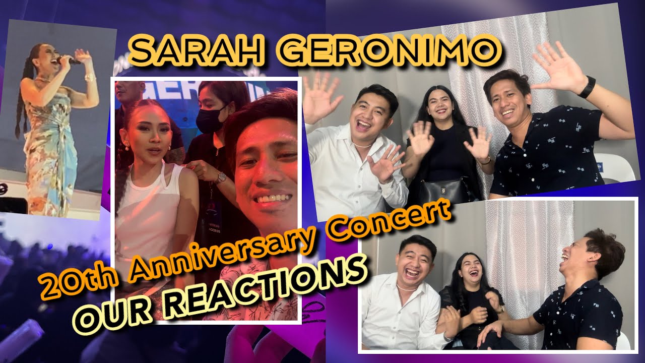 #KSVlogs | Our Reaction to Sarah G’s 20th Anniversary Concert