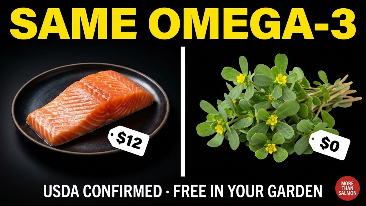 MORE IRON THAN SPINACH. Grows Free Everywhere. That's Why Big Pharma Made Harvesting It ILLEGAL
