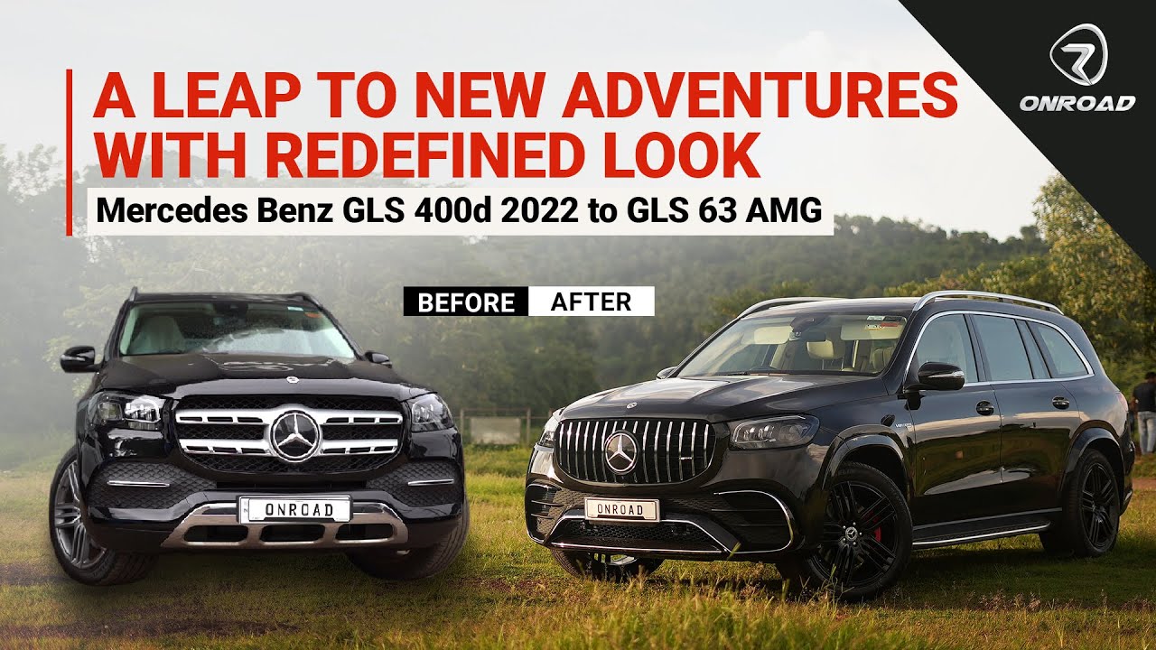 Mercedes Benz GLS 400d 2022 to GLS 63 AMG | Facelift | AMG Kit Installation
