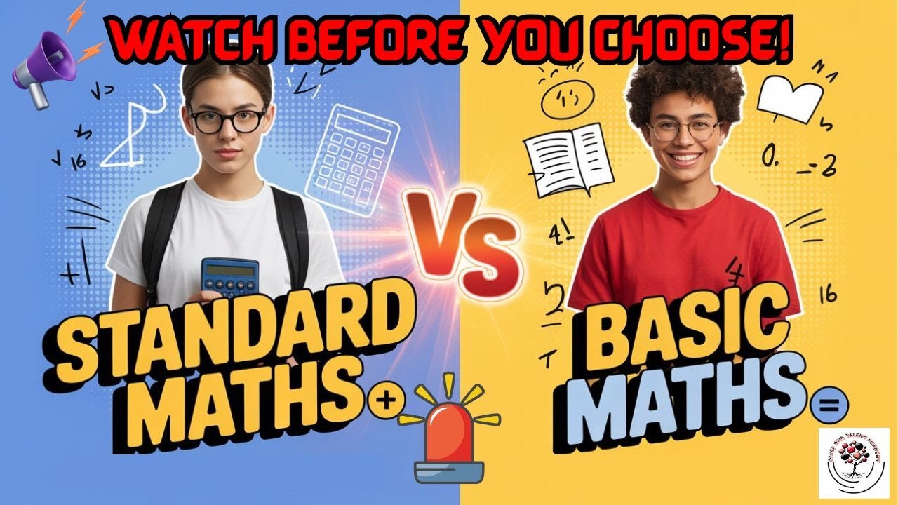 Standard Maths vs Basic Maths | Which One Should You Choose? 🔥