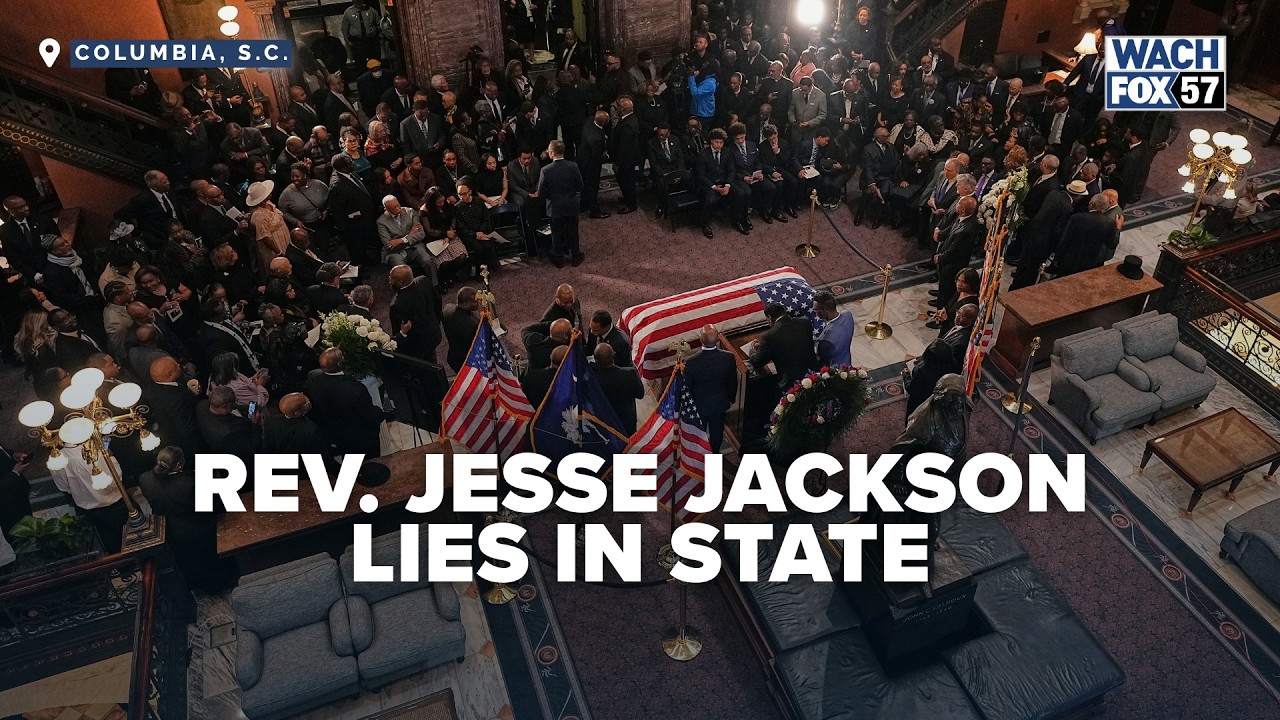 Civil Rights Icon Rev. Jesse Jackson Lies in State
