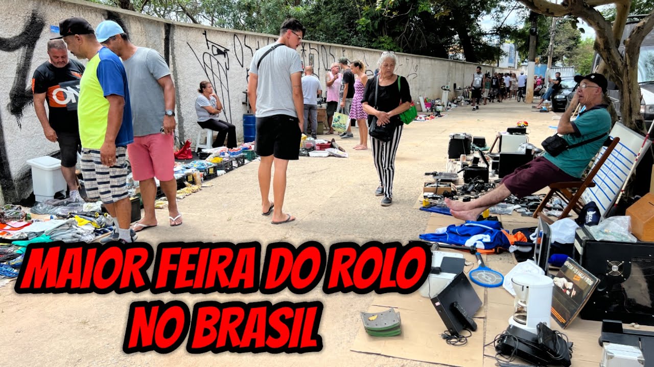 ESSA FEIRA DO ROLO JÁ É A MAIOR DO BRASIL SÃO BERNARDO DO CAMPO / SÃO PAULO