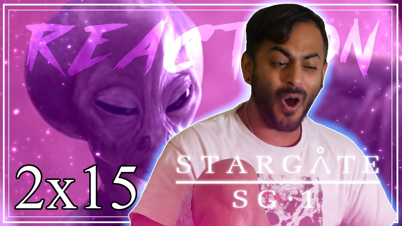 Stargate SG-1 2x15 The Fifth Race REACTION - Nahid Watches