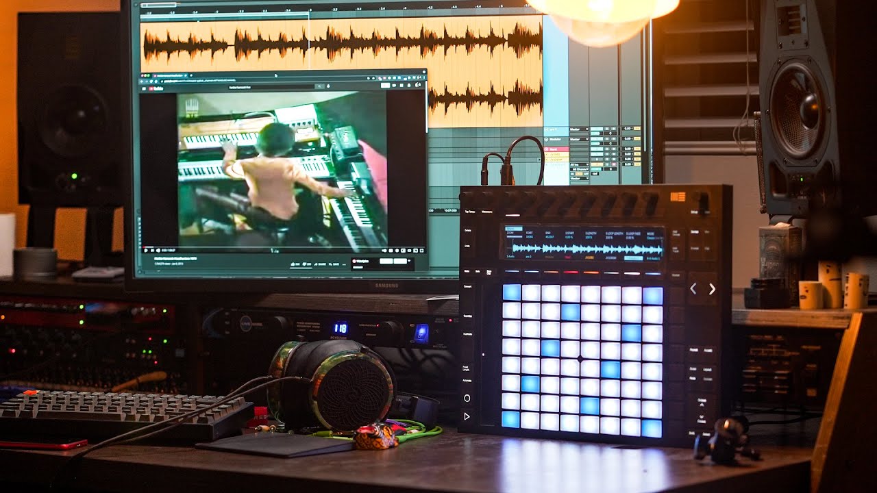 How I sample Spotify, YouTube, Anything into Push 2 // Using Push like an MPC