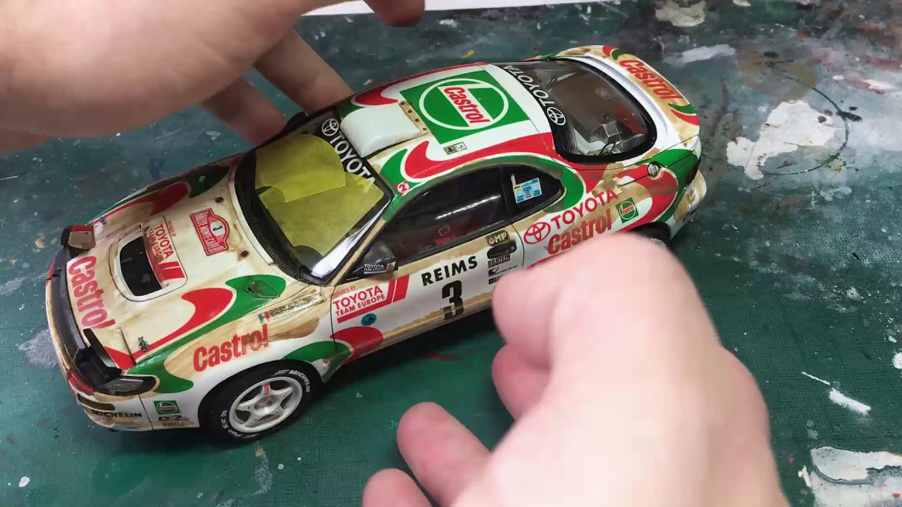 Tamiya Castrol Celica WRC Part 8 - Weathering