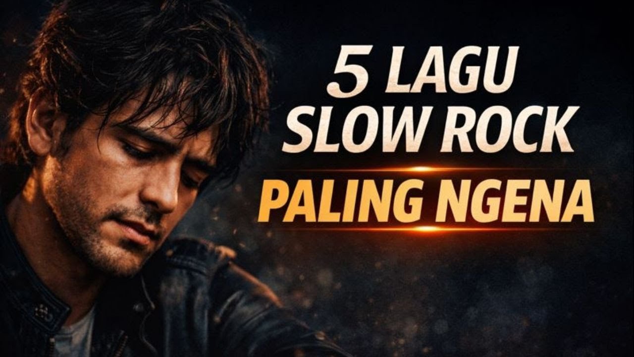 5 Lagu Slow Rock Indonesia Paling Ngena | Luka, Janji, Rindu & Perpisahan